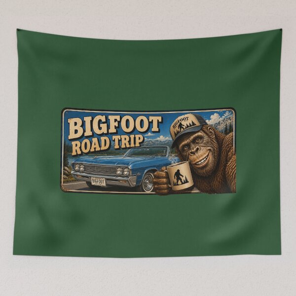 Artikelvorschau, Bigfoot-Roadtrip entworfen und verkauft von BritishDelights.