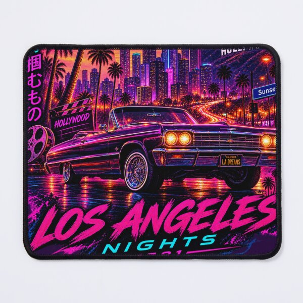 Item preview, Los Angeles Nights Retro Drive designed and sold by Houldi.