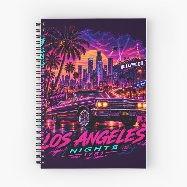 Item preview, Los Angeles Nights Retro Drive designed and sold by Houldi.