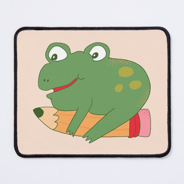 Item preview, Draw More, Bean The Frog designed and sold by yellowflowerhut.