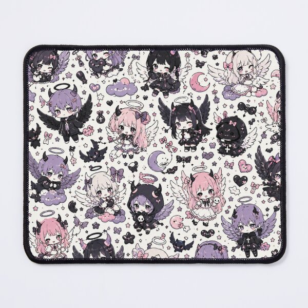 Item preview, Cute Dark Angel Doodle Pattern designed and sold by i-corp.