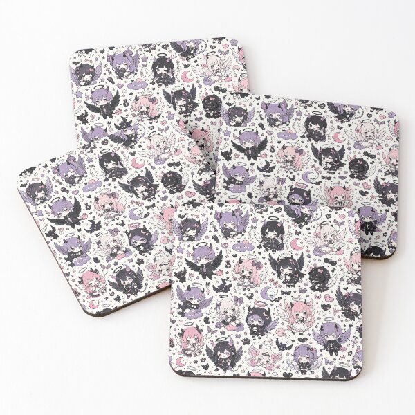 Item preview, Cute Dark Angel Doodle Pattern designed and sold by i-corp.