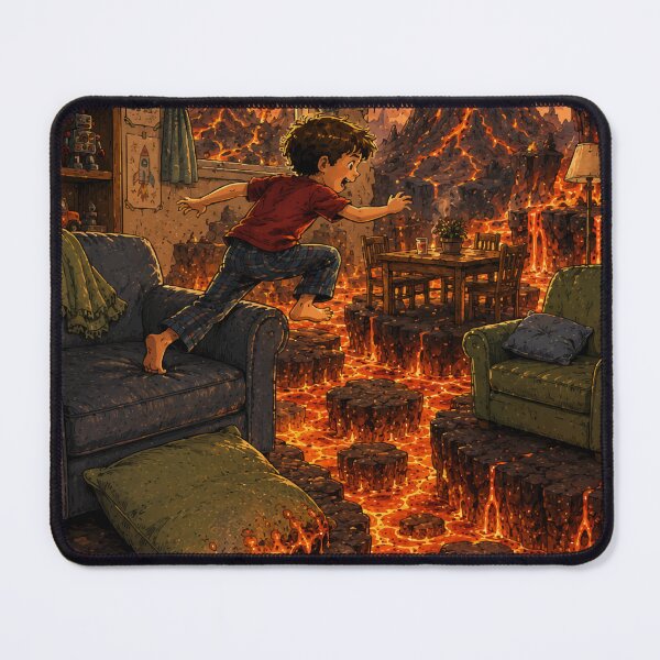 Item preview, Imagination Floor is Lava designed and sold by AbstractAnom.