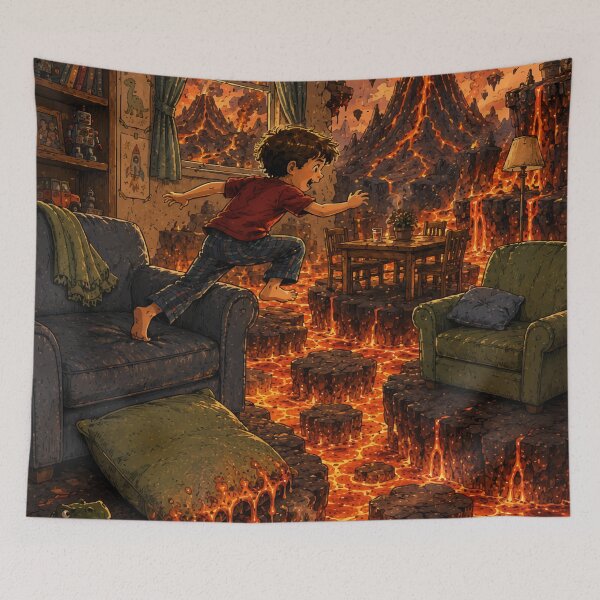Item preview, Imagination Floor is Lava designed and sold by AbstractAnom.