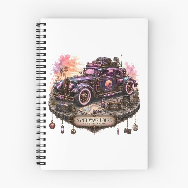 Item preview, Synthwave Coupe designed and sold by Shadow Sprite Art.