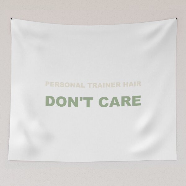 Item preview, Personal Trainer Hair Don't Care - Personal Trainer designed and sold by RetroThreadWorks.