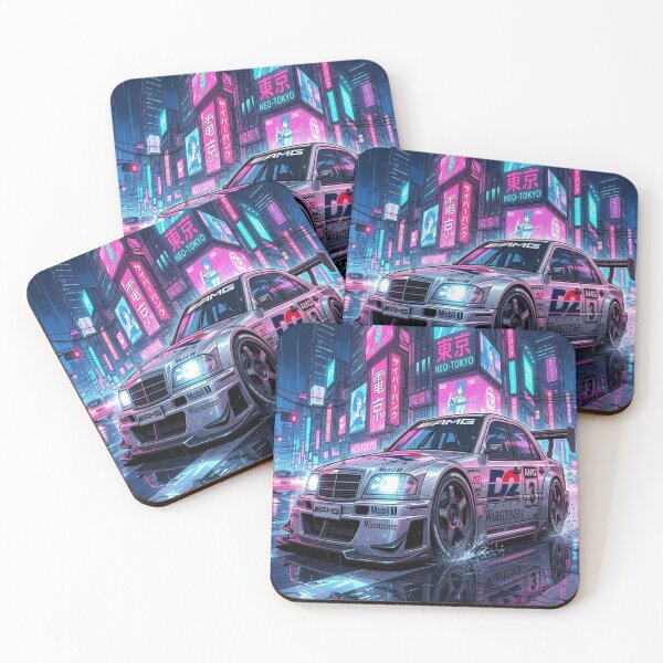 Item preview, C-Class AMG DTM | Cyberpunk & Anime Illustration. designed and sold by JMAVILA ART.