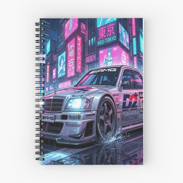 Item preview, C-Class AMG DTM | Cyberpunk & Anime Illustration. designed and sold by JMAVILA ART.