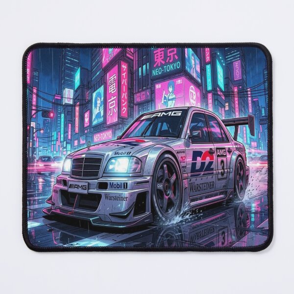 Item preview, C-Class AMG DTM | Cyberpunk & Anime Illustration. designed and sold by JMAVILA ART.