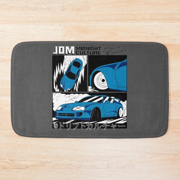 Item preview, Mk4 Supra Drifting Comic Book Spread (Blue) designed and sold by Demetros Design Studio.