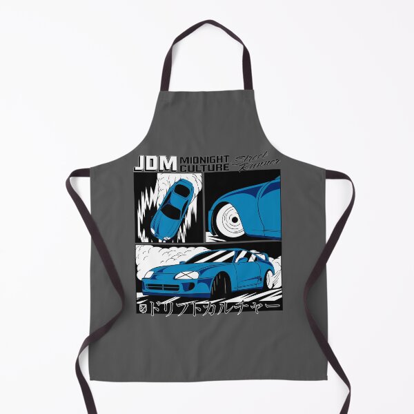 Item preview, Mk4 Supra Drifting Comic Book Spread (Blue) designed and sold by Demetros Design Studio.