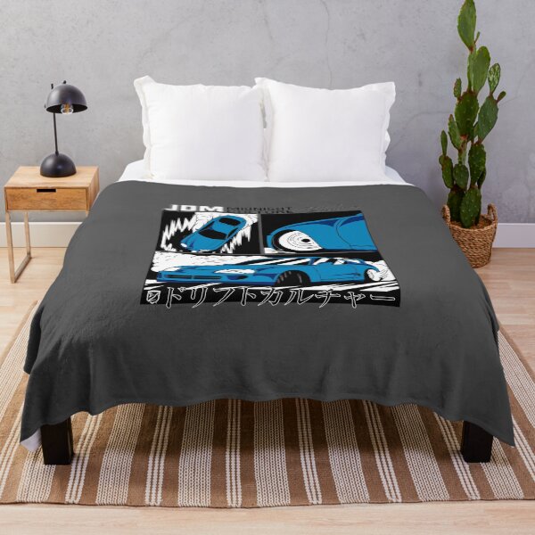 Item preview, Mk4 Supra Drifting Comic Book Spread (Blue) designed and sold by Demetros Design Studio.