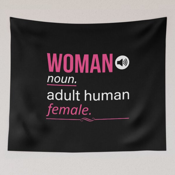 Item preview, Woman Noun. Adult Human Female. Feminist Definition For Her  designed and sold by w66aboo.