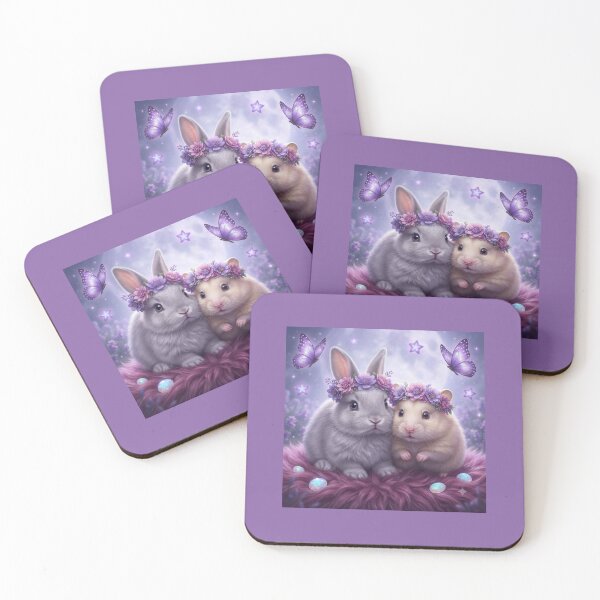 Item preview, Magical Friendship of Rabbit and Hamster. designed and sold by JoyNest = "The nest of joy".