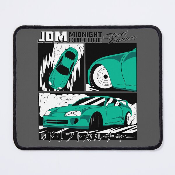Item preview, Mk4 Supra Drifting Comic Book Spread (Green) designed and sold by Demetros Design Studio.