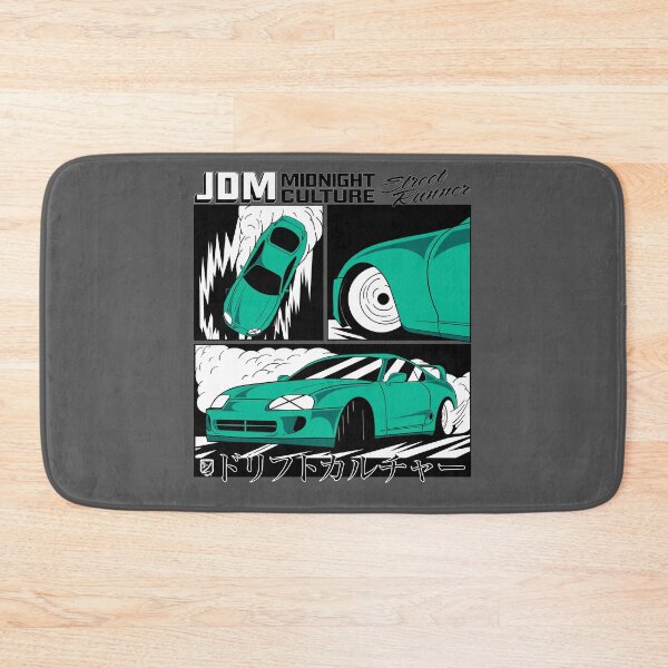 Item preview, Mk4 Supra Drifting Comic Book Spread (Green) designed and sold by Demetros Design Studio.