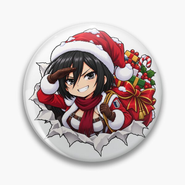 Item preview, Mikasa Ackerman Christmas Gift Surprise designed and sold by mildaclairmo.
