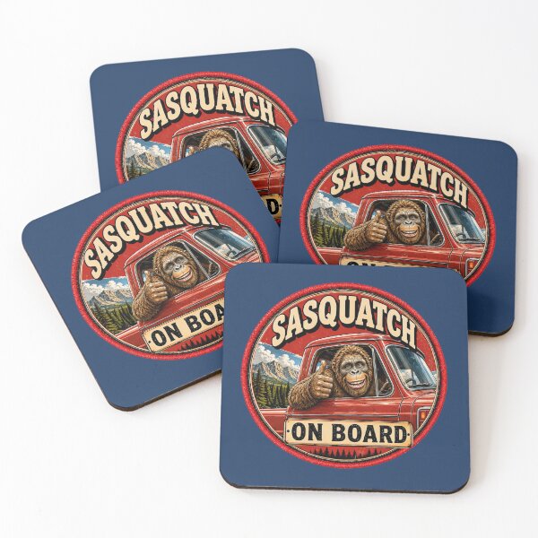Item preview, Sasquatch on board designed and sold by BritishDelights.