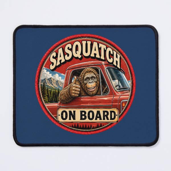 Item preview, Sasquatch on board designed and sold by BritishDelights.