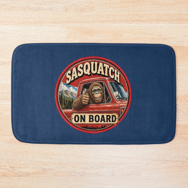 Item preview, Sasquatch on board designed and sold by BigfeetLittlepaws.
