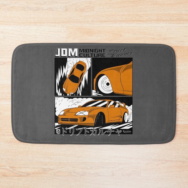 Item preview, Mk4 Supra Drifting Comic Book Spread (Orange) designed and sold by Demetros Design Studio.