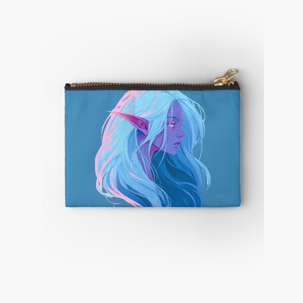 Item preview, Neon Frost Elf Portrait designed and sold by MythicMood.