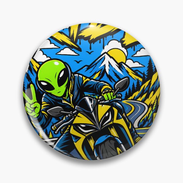 Item preview, biker alien designed and sold by chrishb2000.