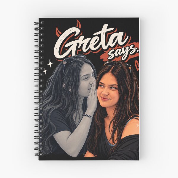 Item preview, Greta Says… | Ghostly Evil Twin Whisper T-Shirt designed and sold by ConciergeCWB.