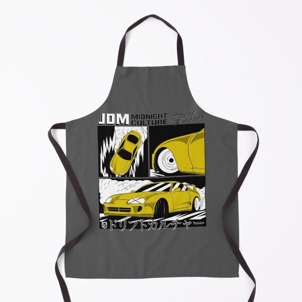 Item preview, Mk4 Supra Drifting Comic Book Spread (Yellow) designed and sold by Demetros Design Studio.