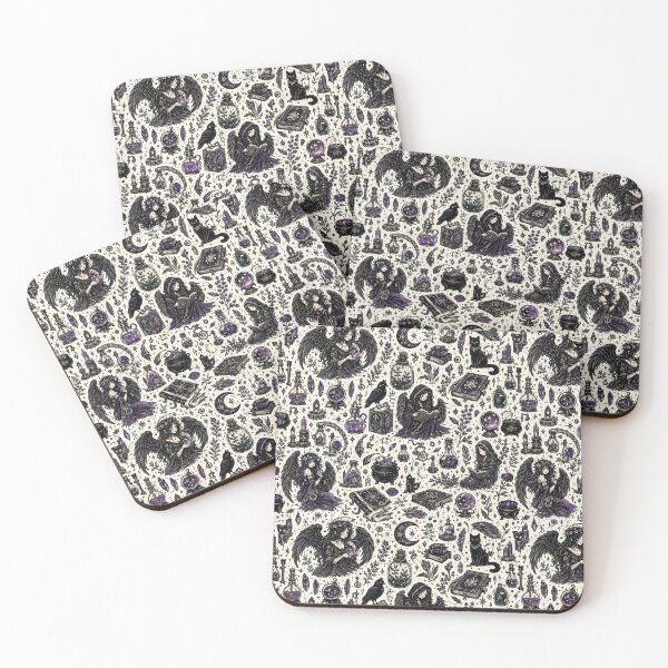 Item preview, Witchy Dark Angel Pattern designed and sold by i-corp.