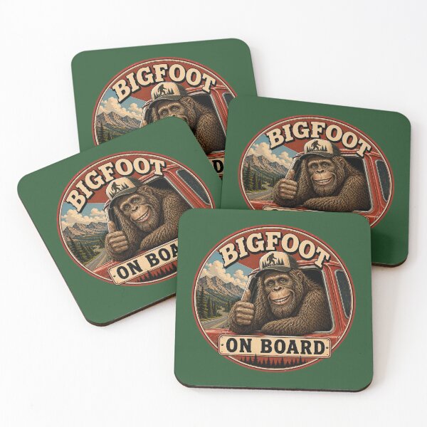 Item preview, Bigfoot on board designed and sold by BigfeetLittlepaws.