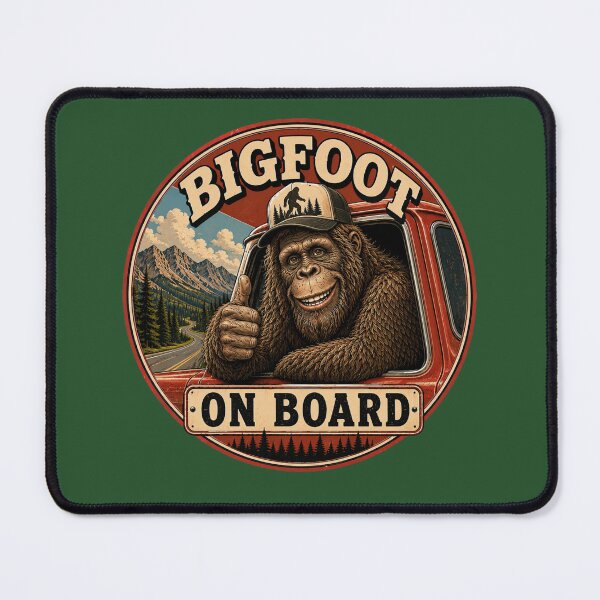 Item preview, Bigfoot on board designed and sold by BritishDelights.