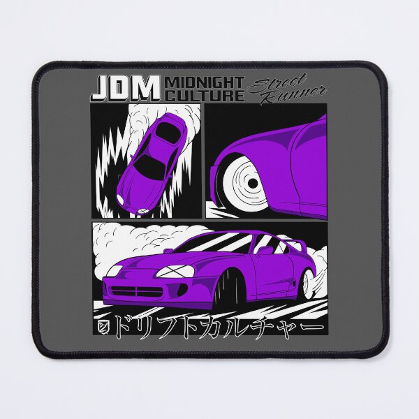 Item preview, Mk4 Supra Drifting Comic Book Spread (Purple) designed and sold by Demetros Design Studio.