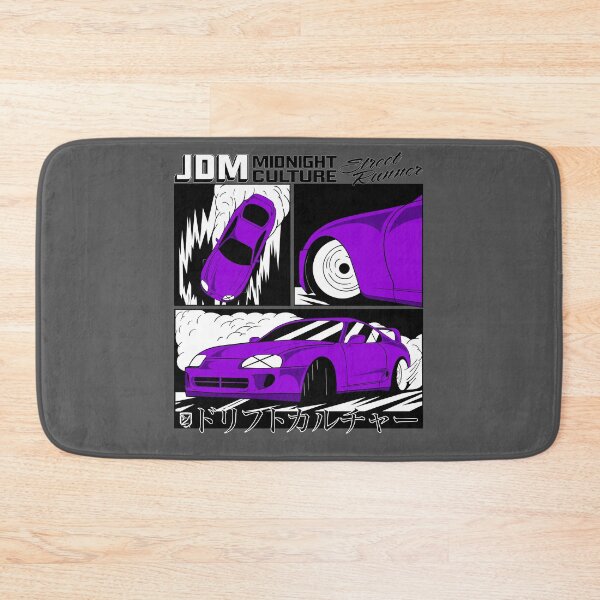 Item preview, Mk4 Supra Drifting Comic Book Spread (Purple) designed and sold by Demetros Design Studio.