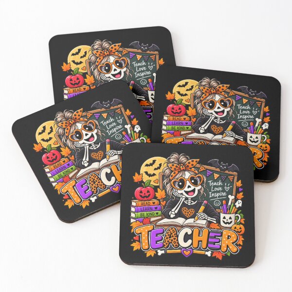 Item preview, Skeleton Teacher Halloween Gift Cute Classroom Style designed and sold by Corvoria.