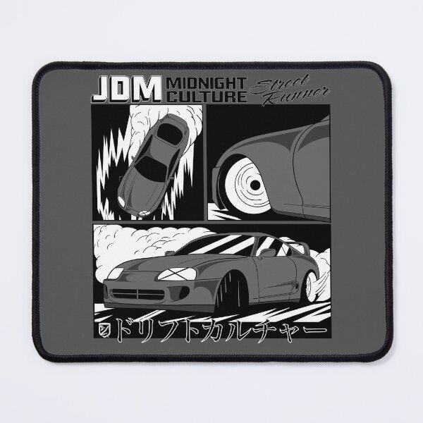 Item preview, Mk4 Supra Drifting Comic Book Spread (Dark Gray) designed and sold by Demetros Design Studio.