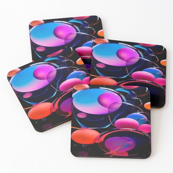 Item preview, ROUND MOLECULES  designed and sold by Imaan-Store.