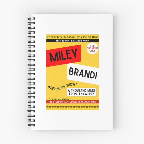 Item preview, Thousand Miles Concert Poster designed and sold by lenna-peavy.