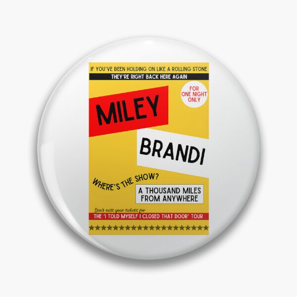 Item preview, Thousand Miles Concert Poster designed and sold by lenna-peavy.