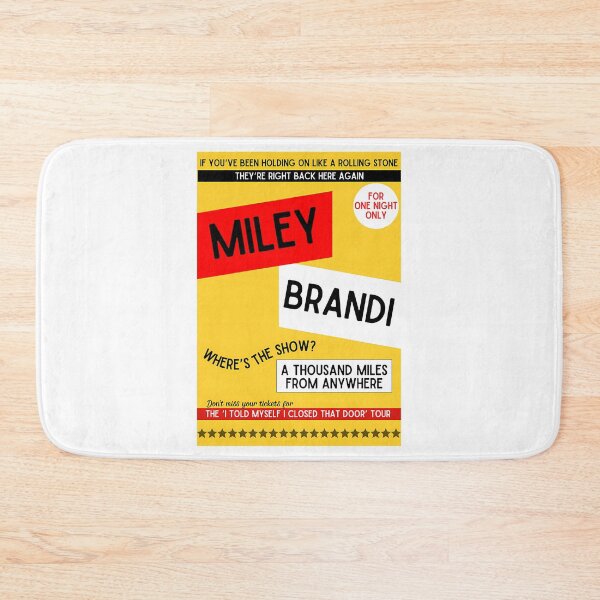 Item preview, Thousand Miles Concert Poster designed and sold by lenna-peavy.