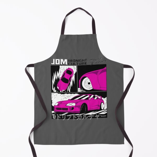 Item preview, Mk4 Supra Drifting Comic Book Spread (Pink) designed and sold by Demetros Design Studio.