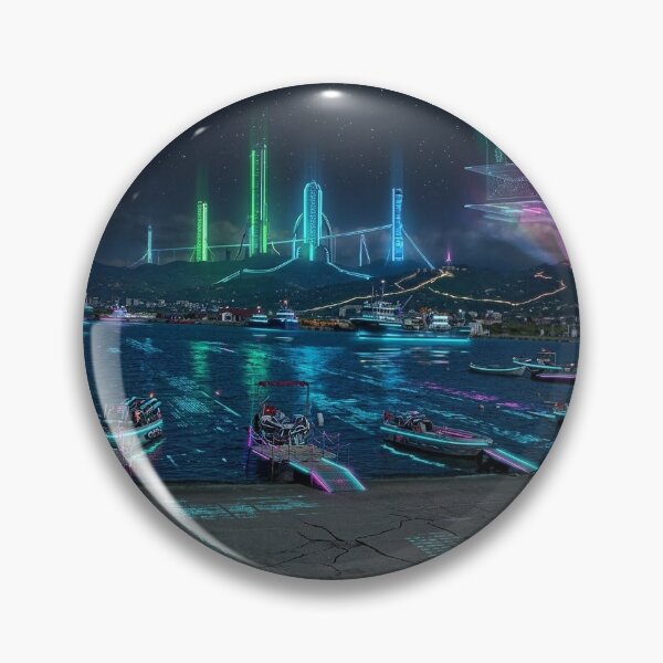 Item preview, Cyber Port Besikduzu 2099 designed and sold by synthesisnft.