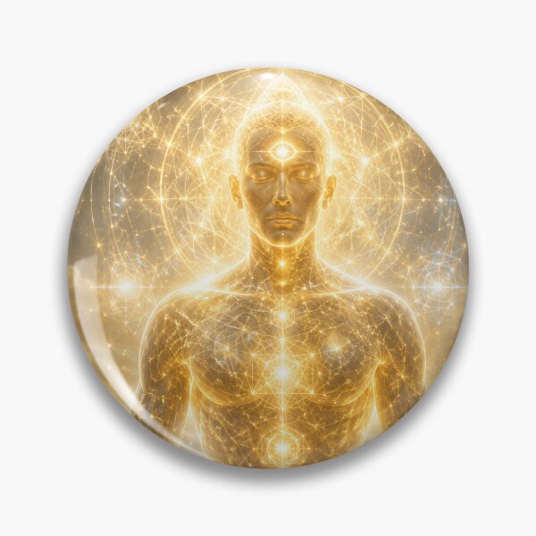 Artikelvorschau, Goldenes Licht – Göttliche Meditation – Heilige Geometrie – Höheres Selbst – Energiekunst entworfen und verkauft von CosmixT.