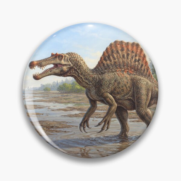 Item preview, Realistic Spinosaurus Paleoart, Cretaceous Dinosaur Illustration III designed and sold by Yaremchuk.