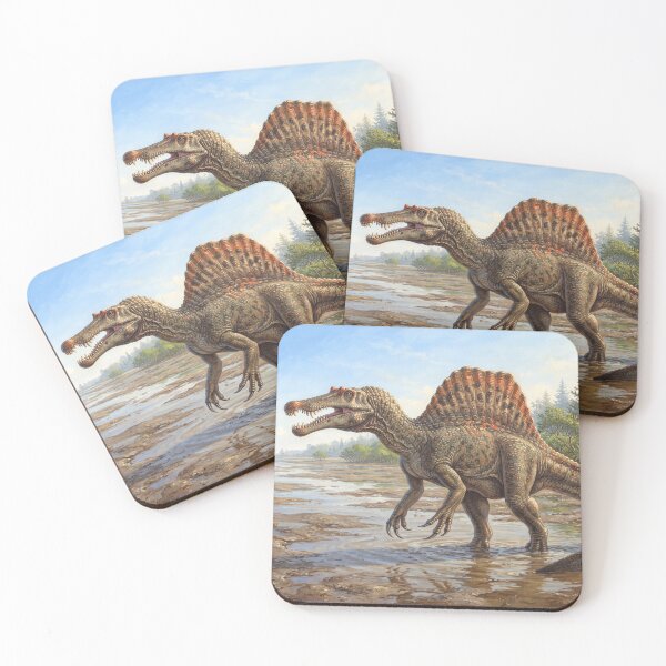 Item preview, Realistic Spinosaurus Paleoart, Cretaceous Dinosaur Illustration III designed and sold by Yaremchuk.
