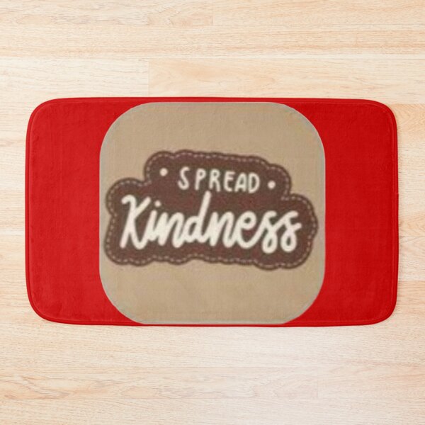 Item preview, Spread Kindness Warm Chocolate Brown Patch Sticker designed and sold by Scro-Ciob-Shop.