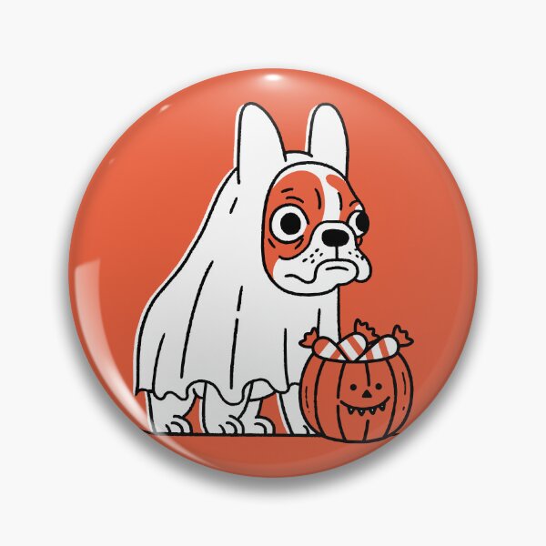 Item preview, French Bulldog With a Ghost Costume designed and sold by MZS Studio.
