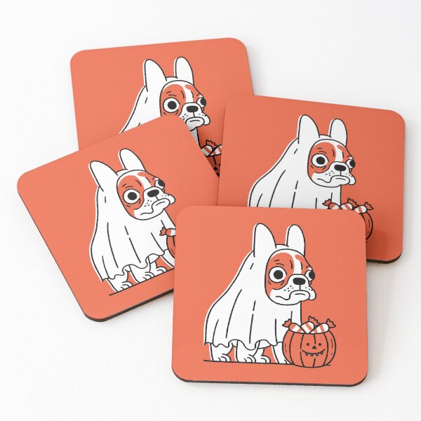 Item preview, French Bulldog With a Ghost Costume designed and sold by MZS Studio.