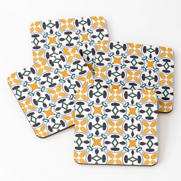 Item preview, Patrón de flor amarilla designed and sold by LidiaVital.