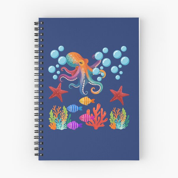 Item preview, Colorful Octopus and Marine World designed and sold by DidiDesignShop.